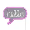 Φωτιστικό Τοίχου Επιγραφή “Hello” Σχέδιο Neon LED Reality – R23711100