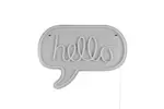 Φωτιστικό Τοίχου Επιγραφή “Hello” Σχέδιο Neon LED Reality – R23711100