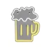 Φωτιστικό Τοίχου Επιγραφή “BEER” Σχέδιο Ποτήρι Μπύρας Neon LED Reality – R23721100