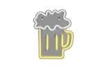 Φωτιστικό Τοίχου Επιγραφή “BEER” Σχέδιο Ποτήρι Μπύρας Neon LED Reality – R23721100