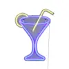Φωτιστικό Τοίχου Επιγραφή “CHEERS” Σχέδιο Κοκτέιλ Neon LED Reality – R23731100