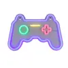 Φωτιστικό Τοίχου Επιγραφή “GAMER” Σχέδιο Χειριστήριο Playstation Neon LED Reality – R23741100