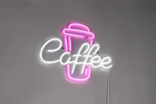 Φωτιστικό Τοίχου Επιγραφή “Coffee” Neon LED Reality – R23751100