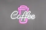 Φωτιστικό Τοίχου Επιγραφή “Coffee” Neon LED Reality – R23751100