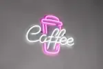 Φωτιστικό Τοίχου Επιγραφή “Coffee” Neon LED Reality – R23751100