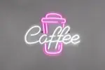Φωτιστικό Τοίχου Επιγραφή “Coffee” Neon LED Reality – R23751100