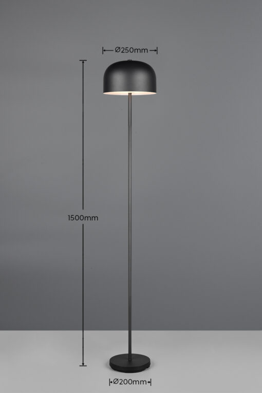 Επαναφορτιζόμενο Πορτατίφ LED Reality Μαύρο Dimmable 120lm 3000K – R49151132