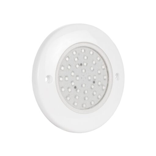 GLOBOSTAR® POOLARTY 61718 Υποβρύχιο Φωτιστικό για Σιντριβάνια/Πισίνες LED 8W 560lm 120° DC 12V Αδιάβροχο IP68 RGB Dimmable – Bridgelux SMD Chip – 1m VDE Rubber Καλώδιο – Μ13 x Π13 x Υ2cm – 3 Χρόνια Εγγύηση