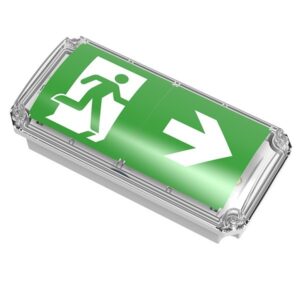 Φωτιστικό Ασφαλείας Συνεχούς & Μη Λειτουργίας 3h Οροφής-Τοίχου LED 3.5W 80lm Ψυχρό Λευκό 6500K Eurolamp IP66 – 145-28130