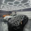 LED Kit Hexagon Επαγγελματικό Φωτιστικό Οροφής σε Σχήμα Εξάγωνου με 15 Κυψέλες 720Watt Ψυχρό Λευκό 6500K