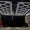 LED Kit Hexagon Επαγγελματικό Φωτιστικό Οροφής σε Σχήμα Εξάγωνου με 15 Κυψέλες 720Watt Ψυχρό Λευκό 6500K