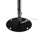 GLOBOSTAR® XMAS-TREE-BIG Χριστουγεννιάτικο Διακοσμητικό Φωτιστικό LED 27.3W 1092lm 360° AC 220-240V Αδιάβροχο IP65 Θερμό Λευκό 2700K  – Μαύρο & Διάφανο – Μ134 x Π25 x Υ188cm – 2 Χρόνια Εγγύηση