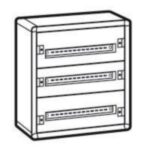 XL160 ΠΙΝΑΚΑΣ ΜΕΤΑΛΛΙΚΟΣ 3X24 ΣΤ. LEGRAND – 020003