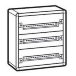 XL160 ΠΙΝΑΚΑΣ ΜΕΤΑΛΛΙΚΟΣ 3X24 ΣΤ. LEGRAND – 020003