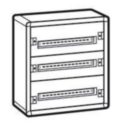 XL160 ΠΙΝΑΚΑΣ ΜΕΤΑΛΛΙΚΟΣ 3X24 ΣΤ. LEGRAND – 020003