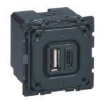 CELIANE ΜΗΧ. ΠΡΙΖΑΣ ΦΟΡΤΙΣΗΣ 2ΧUSB A+C LEGRAND – 067465