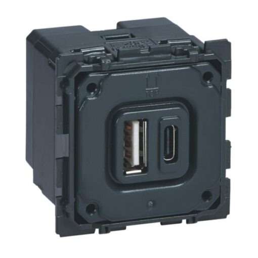 CELIANE ΜΗΧ. ΠΡΙΖΑΣ ΦΟΡΤΙΣΗΣ 2ΧUSB A+C LEGRAND – 067465