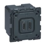 CELIANE ΜΗΧ. ΠΡΙΖΑΣ ΦΟΡΤΙΣΗΣ 2ΧUSB C+C LEGRAND – 067466