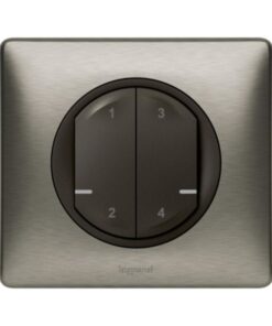 CELIANE ΣΥΝΔ ΑΣΥΡΜ ΔΙΑΚ 4ΣΕΝΑΡ GRAPHITE LEGRAND – 067757