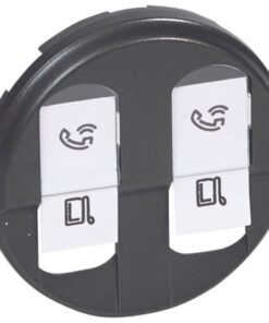 CELIANE ΠΛΑΚ ΔΙΠΛΗΣ RJ45 GRAPHIT LEGRAND – 067952