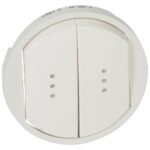 CELIANE ΠΛΑΚ. ΔΙΠΛΟΥ ΦΩΤ. ΔΙΑΚΟΠΤΗ WHITE LEGRAND – 068004