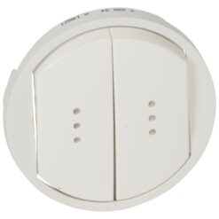CELIANE ΠΛΑΚ. ΔΙΠΛΟΥ ΦΩΤ. ΔΙΑΚΟΠΤΗ WHITE LEGRAND – 068004