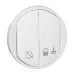 CELIANE ΠΛΑΚ ΜΠΟΥΤΟΝ DND MUR WHITE LEGRAND – 068128