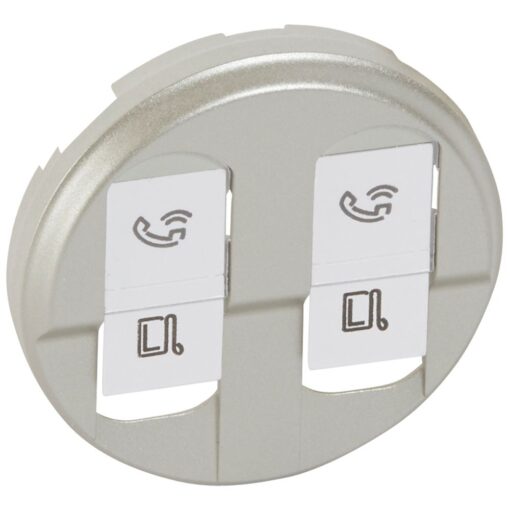 CELIANE ΠΛΑΚ. ΠΡΙΖΑΣ ΔΙΠΛΗΣ RJ45 TITAN. LEGRAND – 068552