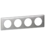 CELIANE ΠΛΑΙΣΙΟ ANODIZED 4Θ ALUMINIUM LEGRAND – 068924