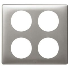 CELIANE ΠΛΑΙΣΙΟ ANODIZED 2X2Θ TITANIUM LEGRAND – 068968
