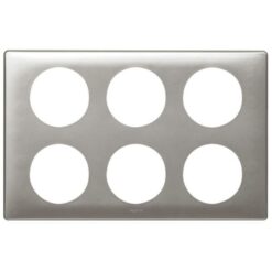 CELIANE ΠΛΑΙΣΙΟ ANODIZED 2X3Θ TITANIUM LEGRAND – 068969