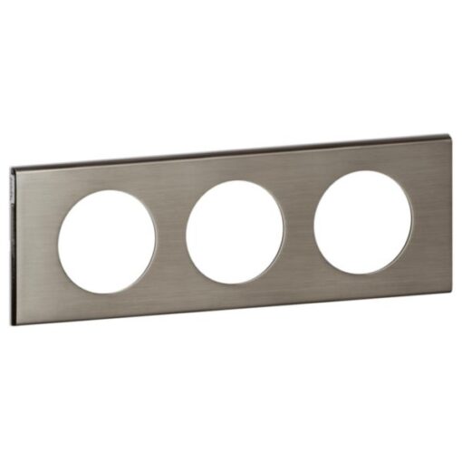 CELIANE ΠΛΑΙΣΙΟ MAT 3Θ BRUSHED ST. STEEL LEGRAND – 069103