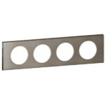 CELIANE ΠΛΑΙΣΙΟ MAT 4Θ BRUSHED ST. STEEL LEGRAND – 069104