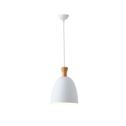 ΦΩΤΙΣΤΙΚΟ ΚΡΕΜΑΣΤΟ ΜΕΤΑΛΛΟ 1XΕ27 230X230mm ΛΕΥΚΟ ARTE ILLUMINA SIMPLO EUROLAMP – 144-24122
