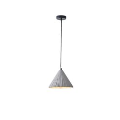 ΦΩΤΙΣΤΙΚΟ ΚΡΕΜΑΣΤΟ ΤΣΙΜΕΝΤΟ 1xΕ27 240X240X210mm ΓΚΡΙ ARTE ILLUMINA PLATRE EUROLAMP – 144-50010
