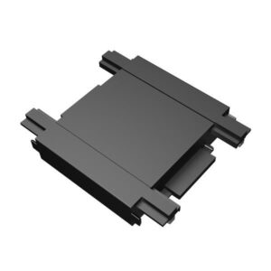 ΣΥΝΔΕΣΜΟΣ ΜΑΓΝΗΤΙΚΗΣ ΡΑΓΑΣ ULTRA SLIM ΤΥΠΟΥ "Ι" ΜΑΥΡΟΣ EUROLAMP – 145-59558