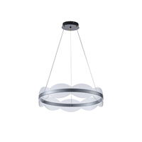 ΦΩΤΙΣΤΙΚΟ ΚΡΕΜΑΣΤΟ ΑΚΡΥΛΙΚΟ ΣΤΡΟΓΓΥΛΟ LED 60W 5400Lm 3000K Φ600mm ΑΣΗΜΙ ARTE ILLUMINA TORINO EUROLAMP – 144-15044