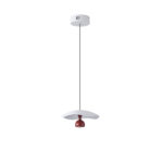 ΦΩΤΙΣΤΙΚΟ ΚΡΕΜΑΣΤΟ ΑΛΟΥΜΙΝΙO LED 8W 400Lm 3000K Φ230mm KOKKINO ARTE ILLUMINA ENIGMA EUROLAMP – 144-15052
