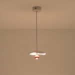 ΦΩΤΙΣΤΙΚΟ ΚΡΕΜΑΣΤΟ ΑΛΟΥΜΙΝΙO LED 8W 400Lm 3000K Φ230mm KOKKINO ARTE ILLUMINA ENIGMA EUROLAMP – 144-15052