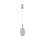 ΦΩΤΙΣΤΙΚΟ ΜΕΤΑΛΛΟ ΜΟΝΟΦΩΤΟ LED 6.3W 648Lm 3000K Φ130X1588mm ΑΣΗΜΙ ARTE ILLUMINA PERFORATO EUROLAMP – 144-15066