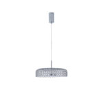 ΦΩΤΙΣΤΙΚΟ ΚΡΕΜΑΣΤΟ ΜΕΤΑΛΛΟ ΜΟΝΟΦΩΤΟ LED 10W 1080Lm 3000K Φ350x1390mm ΑΣΗΜΙ ARTE ILLUMINA PERFORATO EUROLAMP – 144-15072