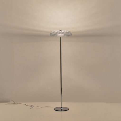 ΦΩΤΙΣΤΙΚΟ ΕΠΙΔΑΠΕΔΙΟ ΜΕΤΑΛΛIKO LED 10W 1080Lm 3000K Φ350x1350mm ΑΣΗΜΙ ARTE ILLUMINA PERFORATO EUROLAMP – 144-15075