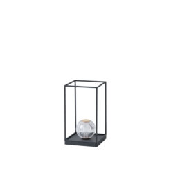ΦΩΤΙΣΤΙΚΟ ΕΠΙΤΡΑΠΕΖΙΟ LED 4W 90Lm 3000K 180X320mm ΜΑΥΡΟ ARTE ILLUMINA BOX EUROLAMP – 144-16111