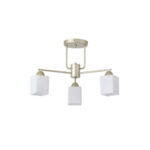 ΦΩΤΙΣΤΙΚΟ ΚΡΕΜΑΣΤΟ 3ΧE27 Φ590mm ARTE ILLUMINA MADISSON EUROLAMP – 144-24011
