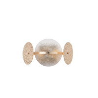 ΑΠΛΙΚΑ ΤΟΙΧΟΥ 2XE14 160Χ330Χ180mm ΧΡΥΣΟ ARTE ILLUMINA GLOW EUROLAMP – 144-24040