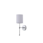 ΑΠΛΙΚΑ ΤΟΙΧΟΥ ΥΦΑΣΜΑ 1XE14  180Χ130Χ400mm ΛΕΥΚΟ ARTE ILLUMINA VELI EUROLAMP – 144-24050