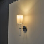 ΑΠΛΙΚΑ ΤΟΙΧΟΥ ΥΦΑΣΜΑ 1XE14  180Χ130Χ400mm ΛΕΥΚΟ ARTE ILLUMINA VELI EUROLAMP – 144-24050