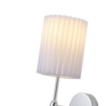 ΑΠΛΙΚΑ ΤΟΙΧΟΥ ΥΦΑΣΜΑ 1XE14  180Χ130Χ400mm ΛΕΥΚΟ ARTE ILLUMINA VELI EUROLAMP – 144-24050