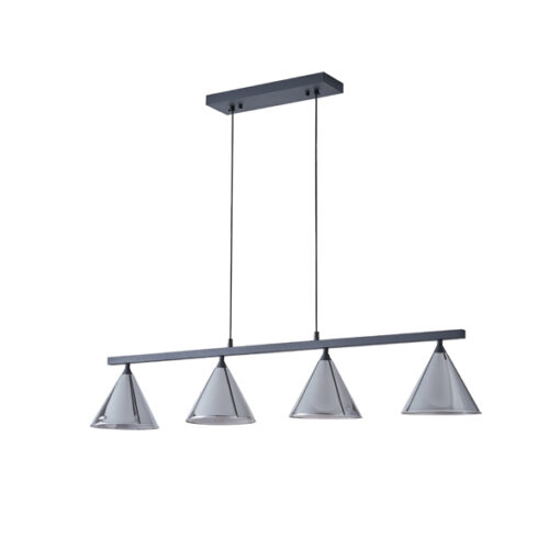 ΦΩΤΙΣΤΙΚΟ ΚΡΕΜΑΣΤΟ ΓΥΑΛΙ 4ΦΩΤΟ G9 1080x1410mm ΦΙΜΕ ARTE ILLUMINA DELTA EUROLAMP – 144-24114