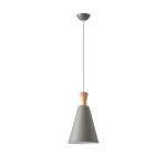 ΦΩΤΙΣΤΙΚΟ ΚΡΕΜΑΣΤΟ ΜΕΤΑΛΛΟ 1XΕ27 200X1380mm ΓΚΡΙ ARTE ILLUMINA OPACO EUROLAMP – 144-24129